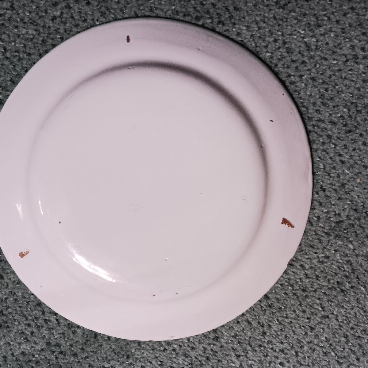 Plate Of Rambervillers (vosges) With Rooster - Late 18th Century-photo-2