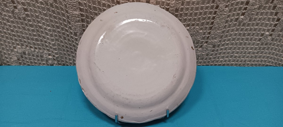 Plate From Les Islettes - Mrs. Bernard With A Tambourine - 19th Century-photo-2