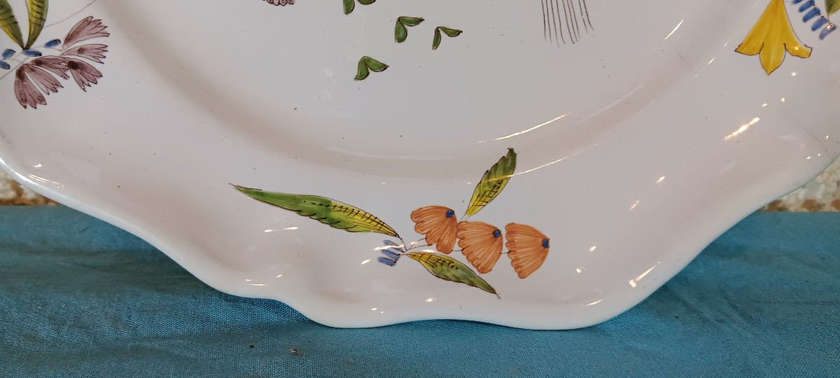 Assiette de LUNEVILLE - Fin XVIII siècle-photo-4