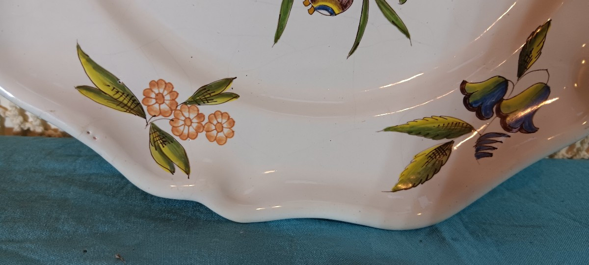 Assiette de LUNEVILLE - Fin XVIII siècle-photo-2