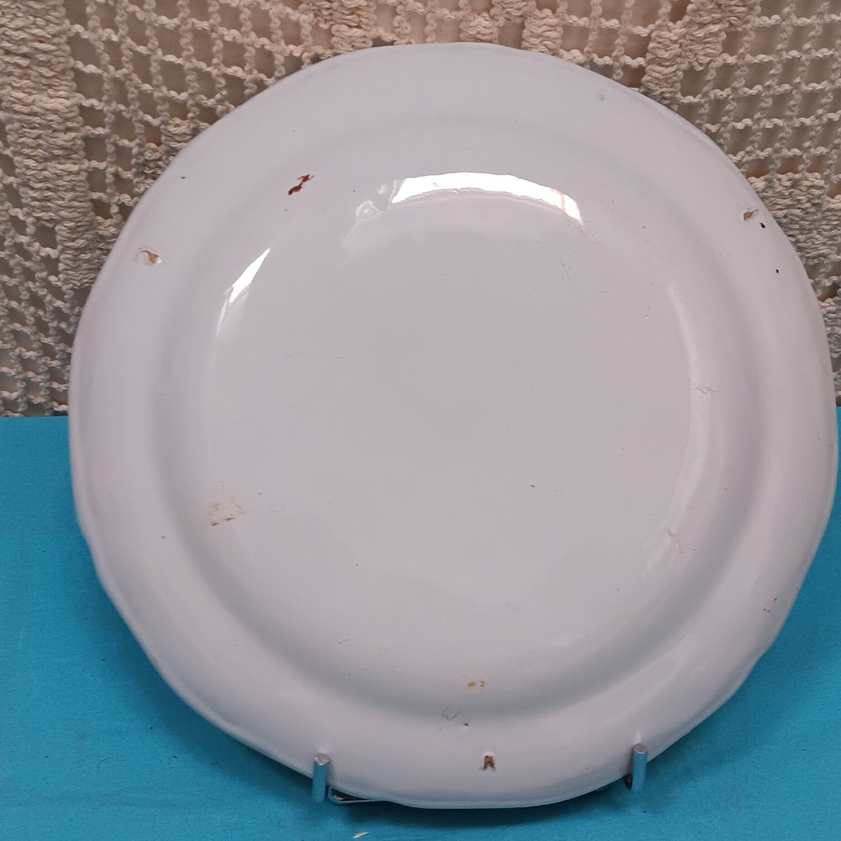 Plate From Rambervillers (vosges) With The Small House - Late 18th, Early 19th Century-photo-2