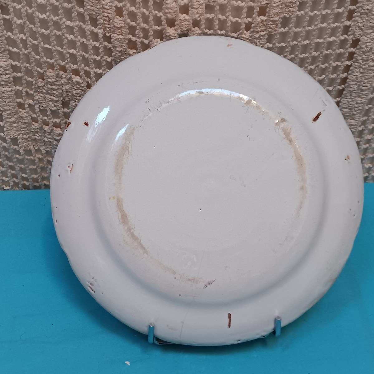 Assiette de Rambervillers (Vosges) à l'oiseau - Début XIX siècle-photo-2