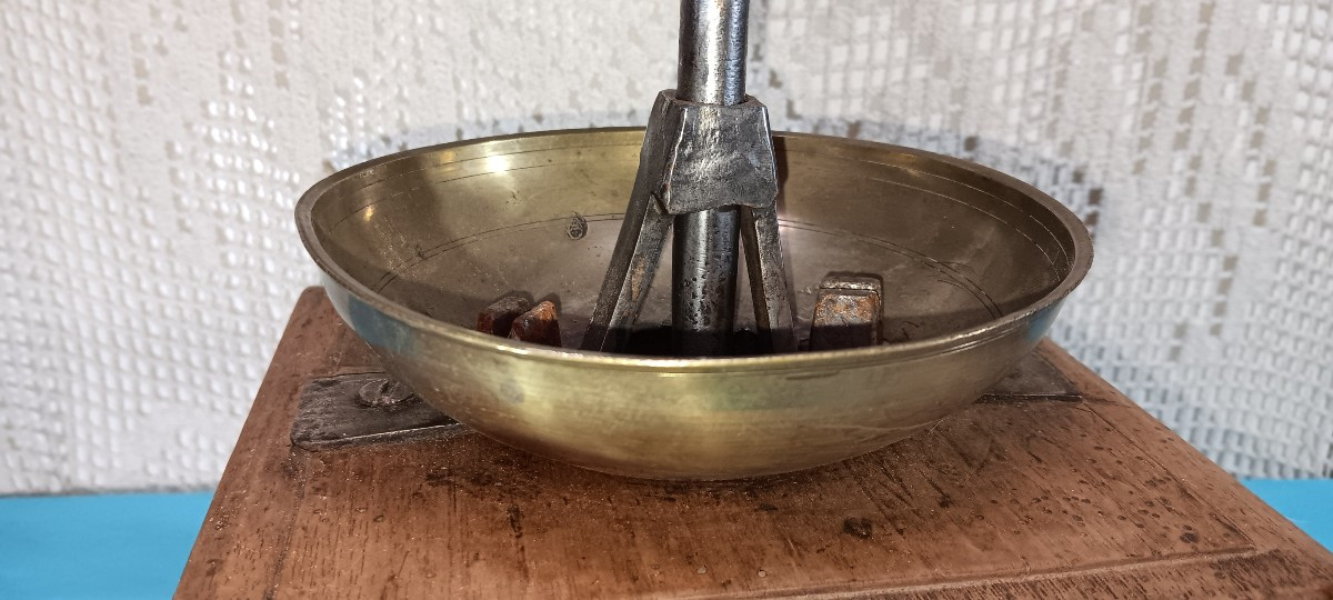 19th Century Countertop Coffee Grinder-photo-1