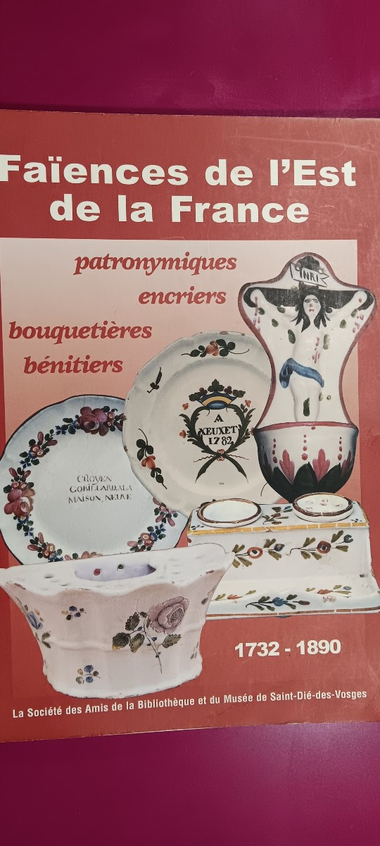 Assiette patronymique des Islettes - Début XIX siècle.-photo-3