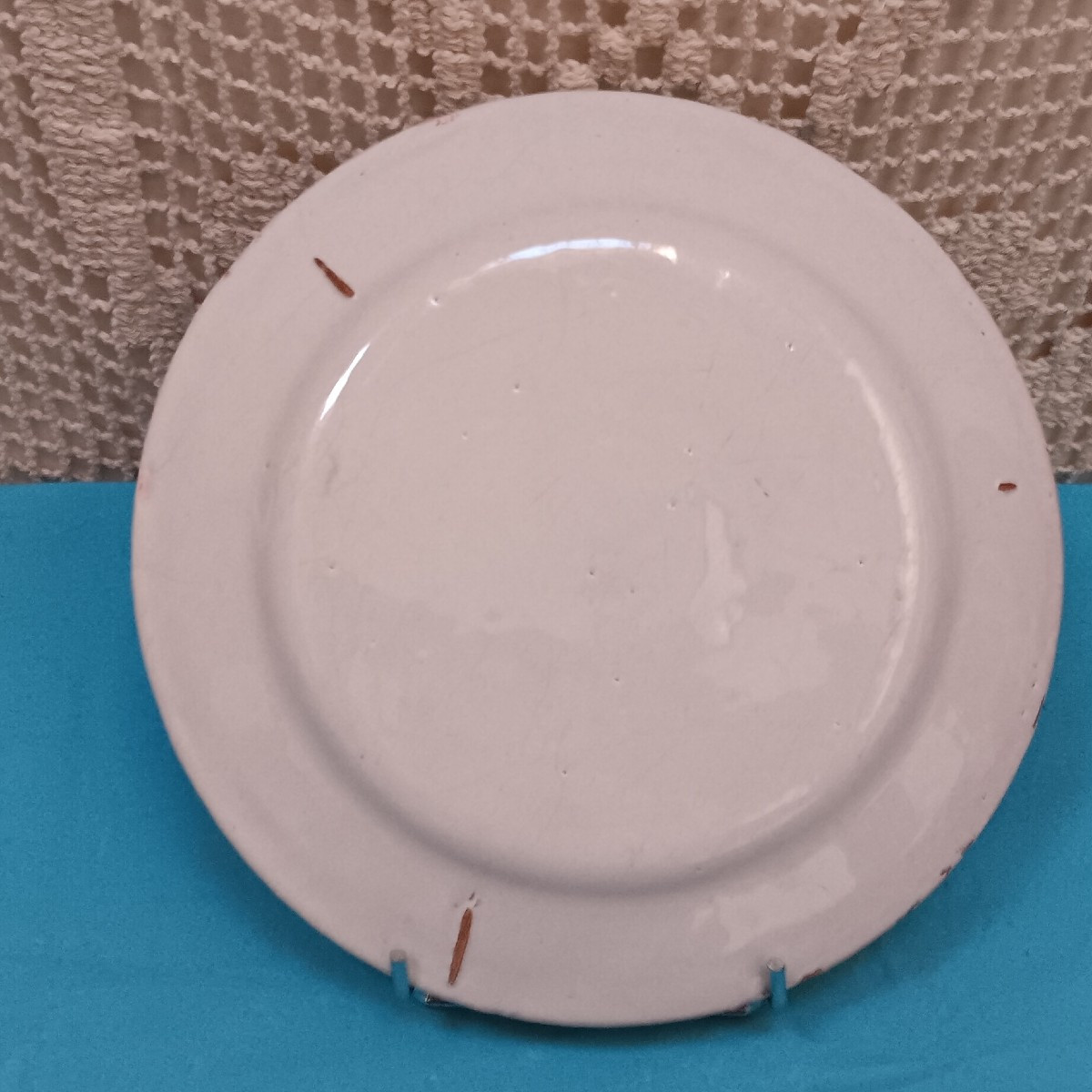 Assiette d'EPINAL au coq - Fin XVIII - Début XIX siècle-photo-2