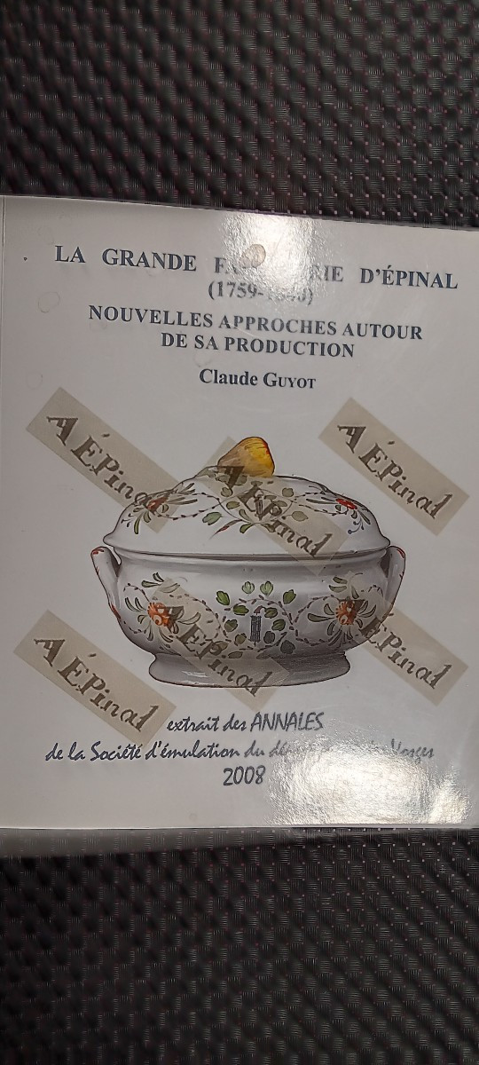 Soupière/terrine d'EPINAL - Fin XVIII, Début XIX siècle-photo-5