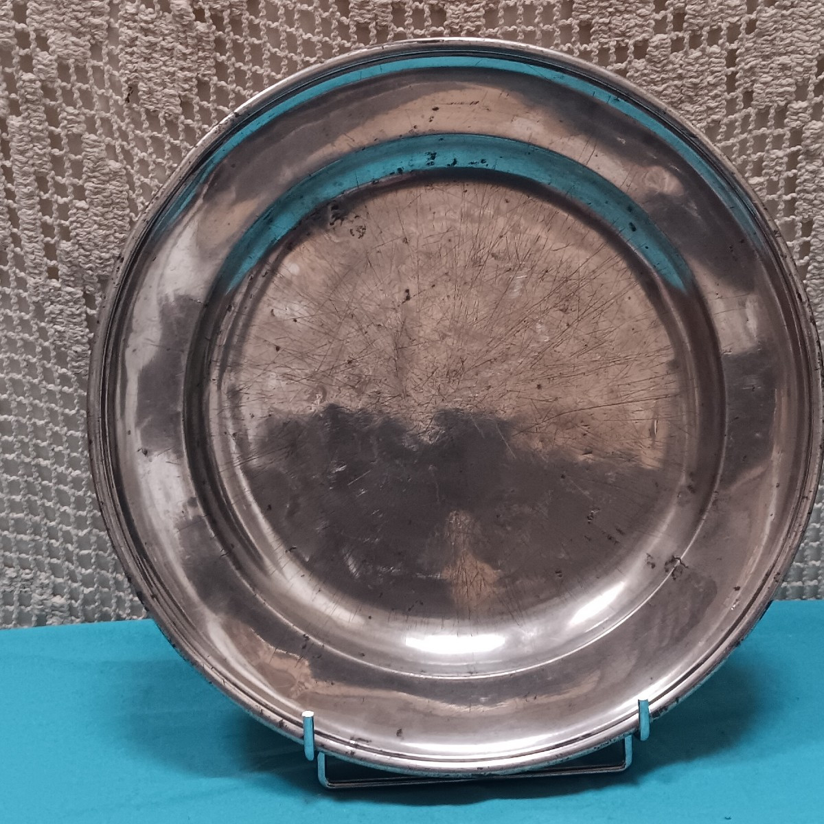 Colmar Pewter Dish - Late 18th, Early 19th Century