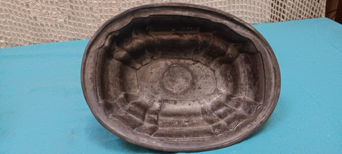 Swiss/german Pewter Tureen - 18th Century-photo-4