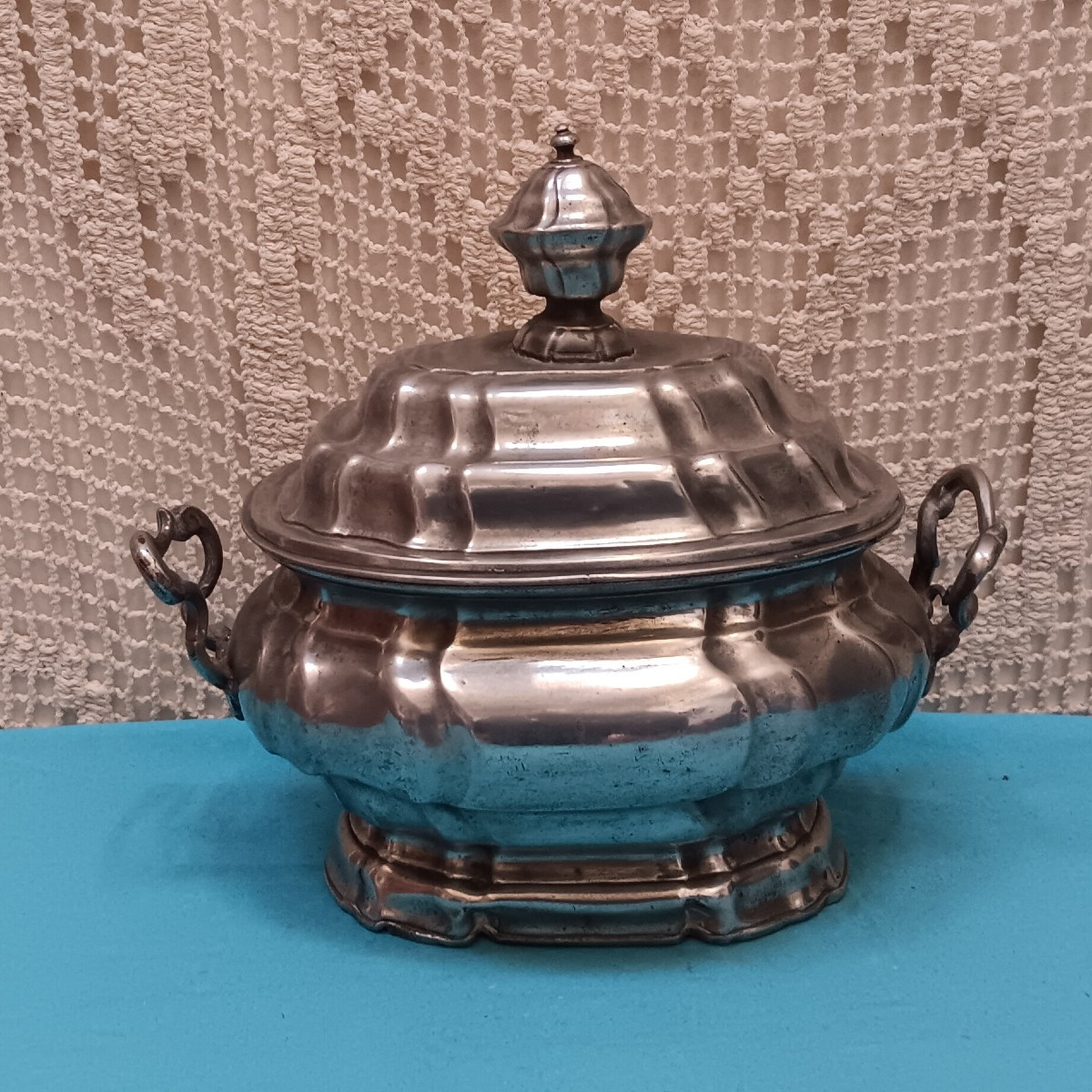 Swiss/german Pewter Tureen - 18th Century