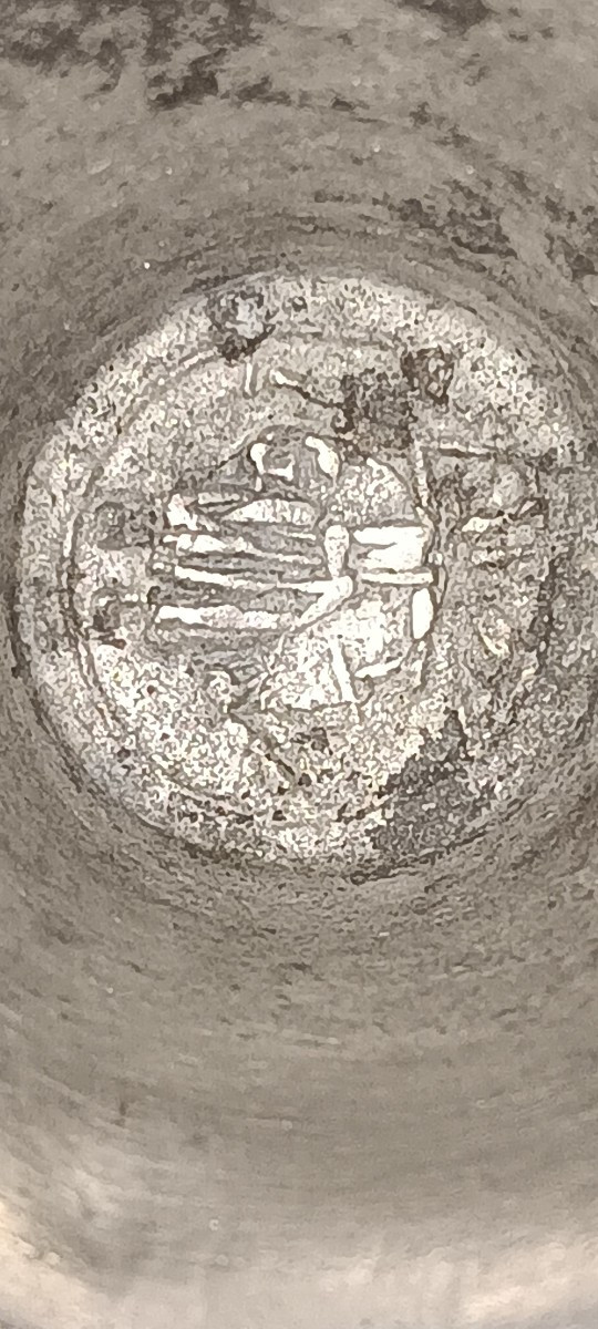 Pair Of Pewter Candlesticks/torches - 18th Century-photo-3