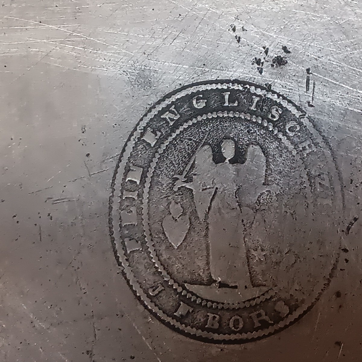 Pewter Vegetable Dish From Strasbourg - 19th Century-photo-6
