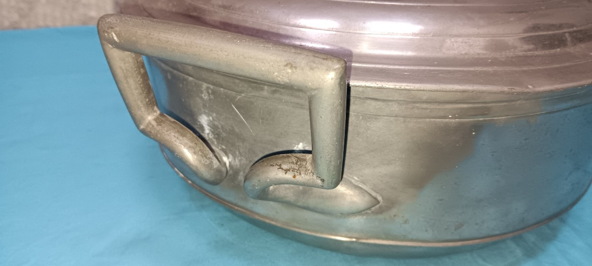 Pewter Vegetable Dish - Late 19th, Early 20th Century-photo-4