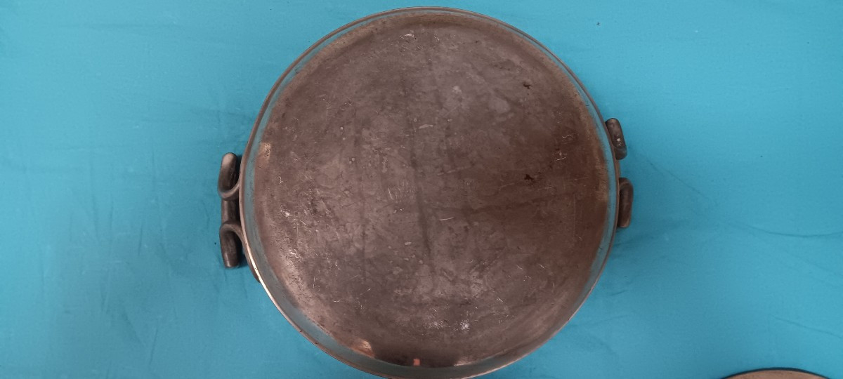 Pewter Vegetable Dish - Late 19th, Early 20th Century-photo-3
