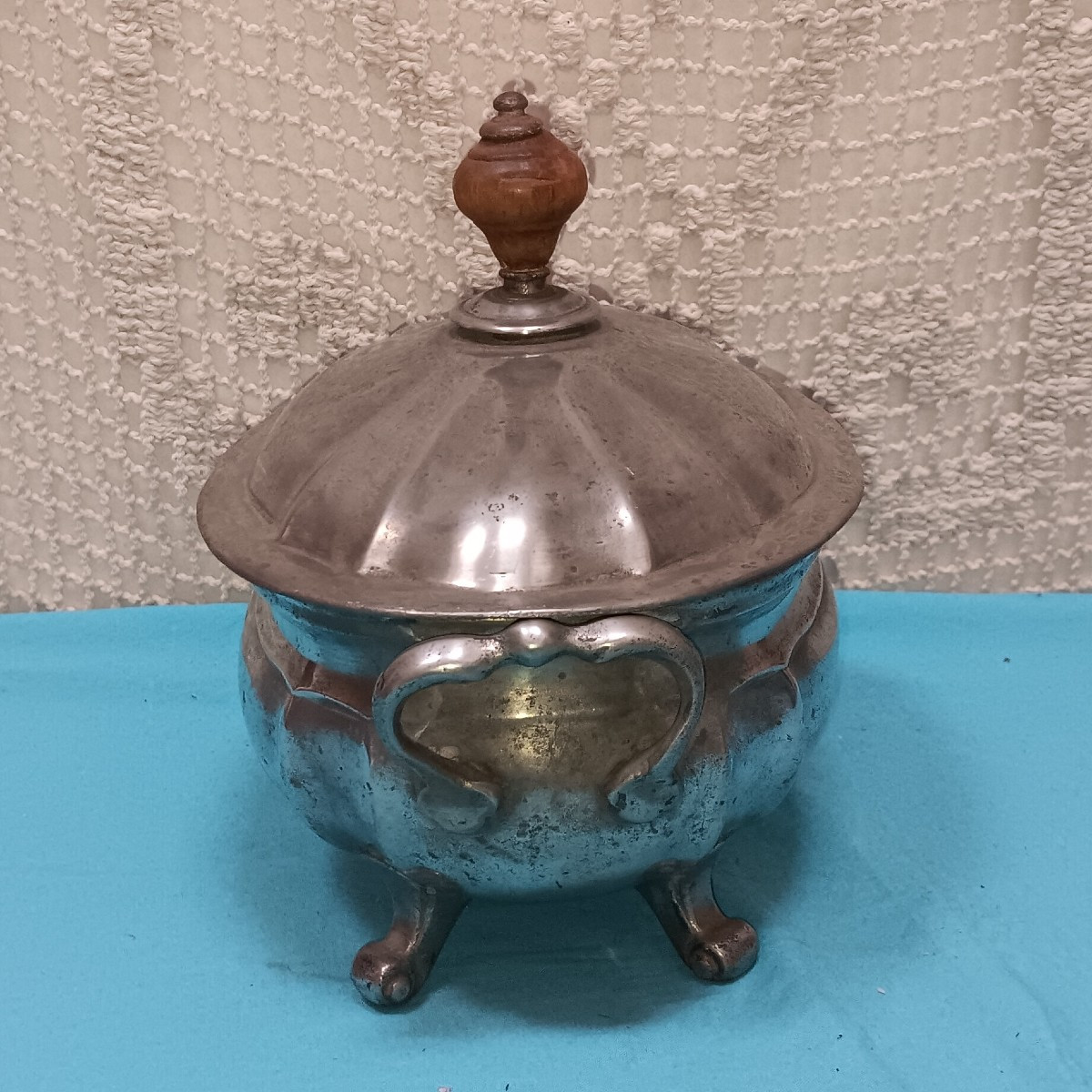 Pewter Tureen, Alsace - Late 18th, Early 19th Century-photo-3