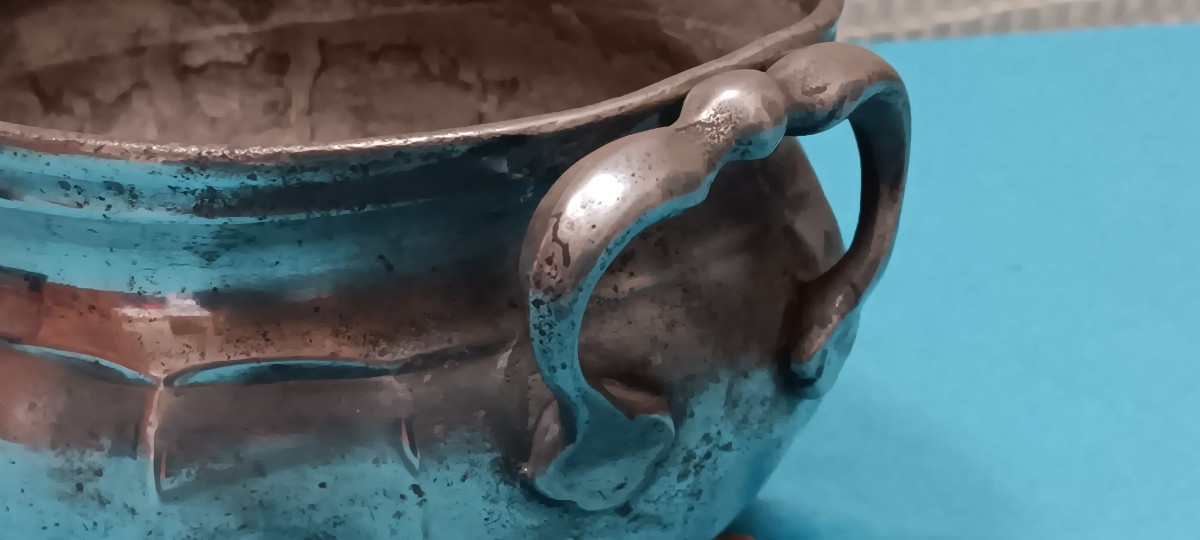 Pewter Tureen, Alsace - Late 18th, Early 19th Century-photo-2