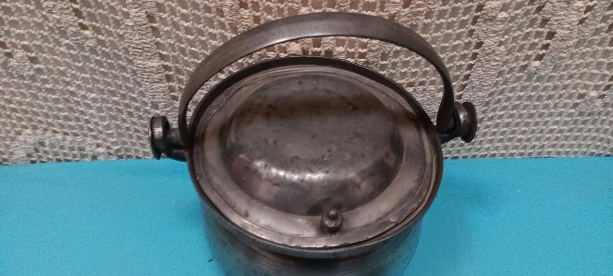 Pewter Dinner Trolley From Paris - 18th Century-photo-2