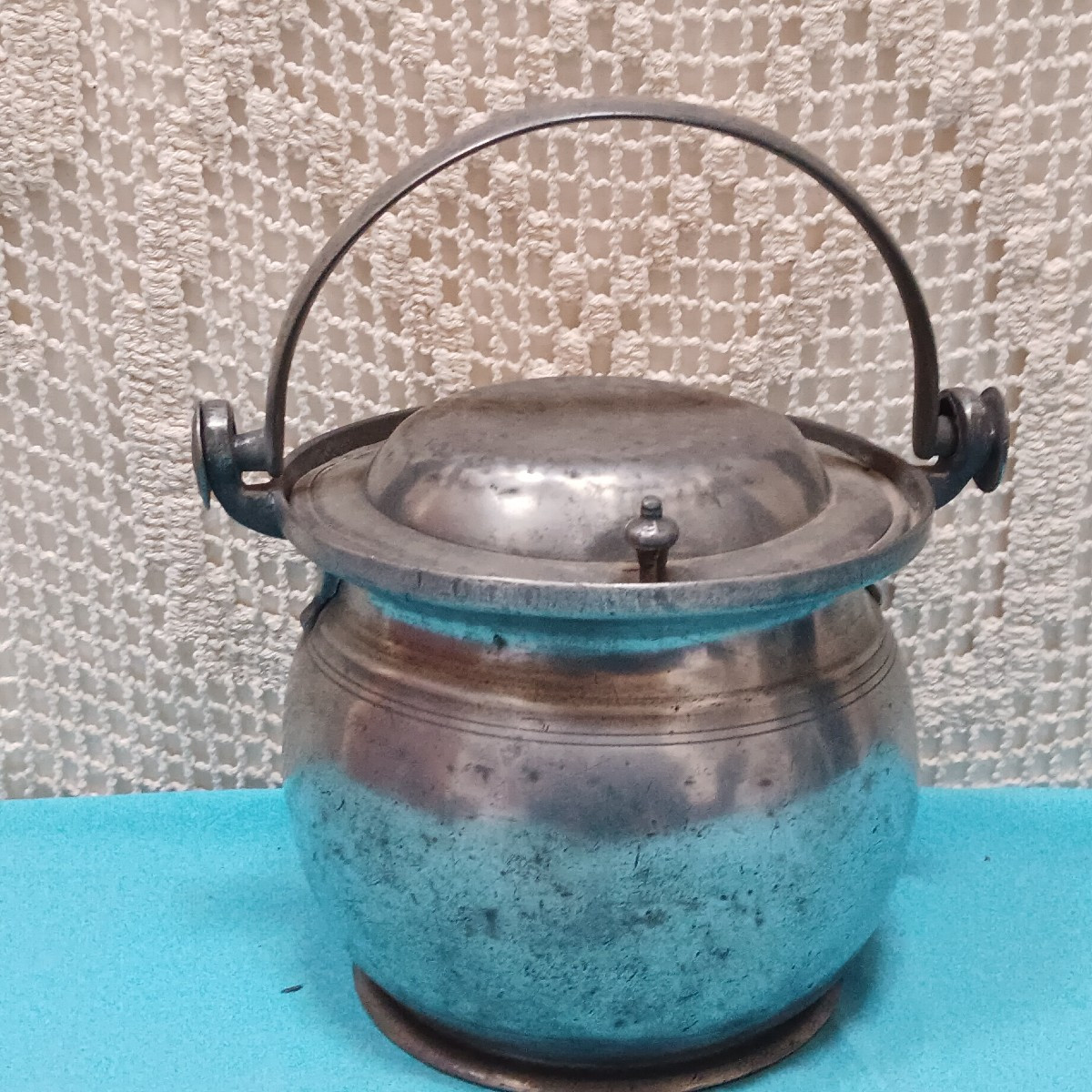 Pewter Dinner Trolley From Paris - 18th Century