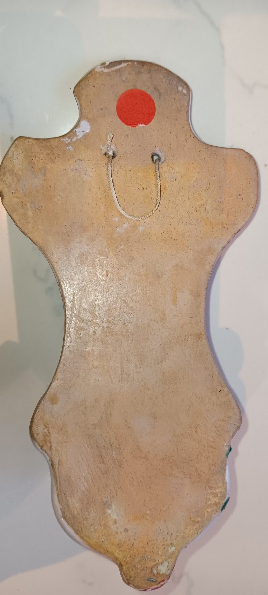 Bénitier en faience de LUNEVILLE-photo-2