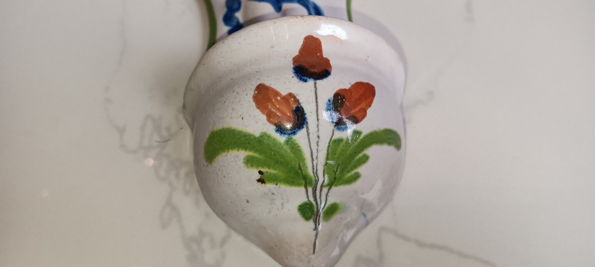 Saint Clement Earthenware Holy Water Font-photo-3