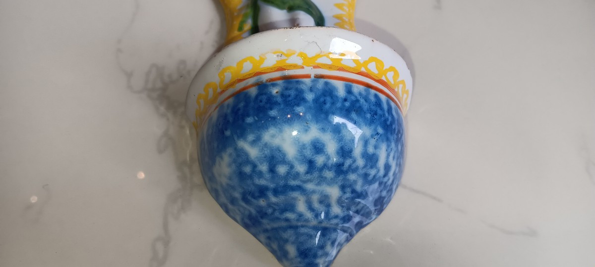 Saint Clement Earthenware Holy Water Font-photo-3