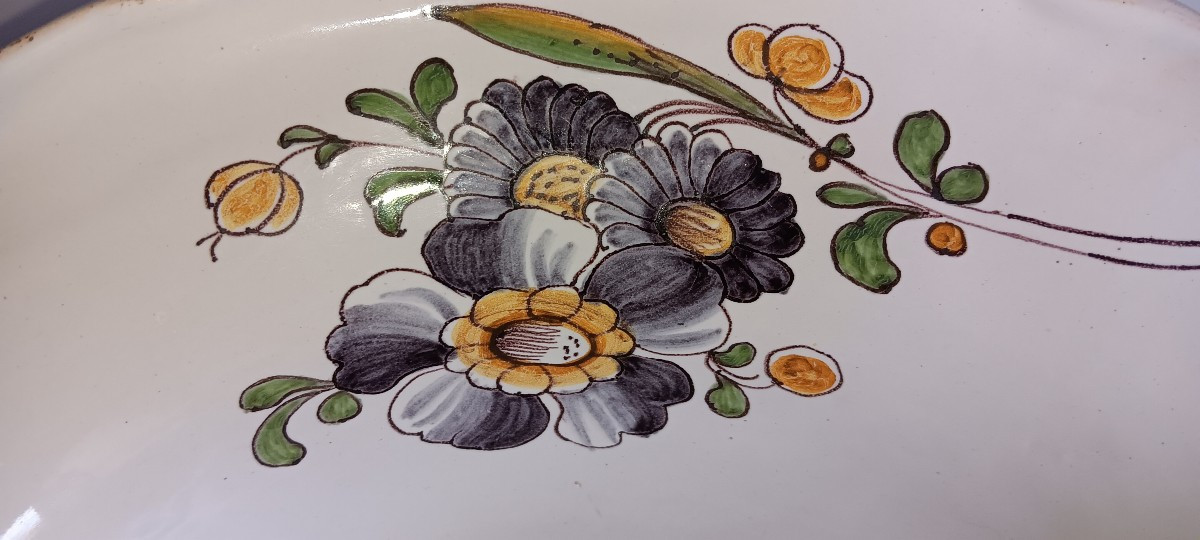 Plat à barbe  - XVIII siècle-photo-3