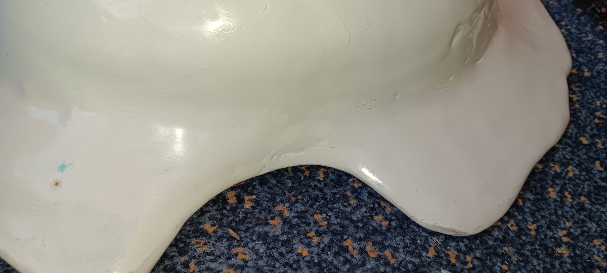 Rouen Shaving Dish - 18th Century-photo-1