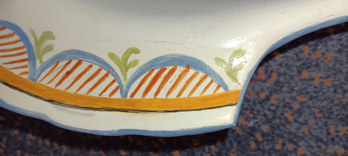 Plat à barbe  - Fin XVIII ou Début XIX siècle-photo-1