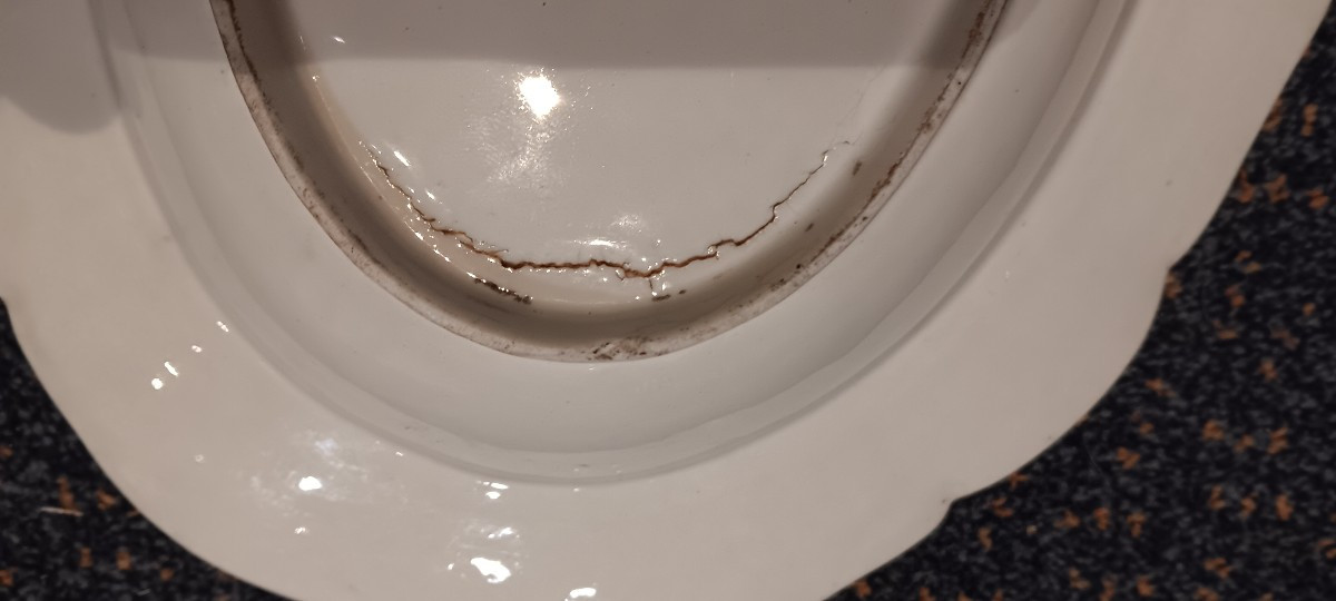 Porcelain Shaving Dish - 19th Century-photo-1