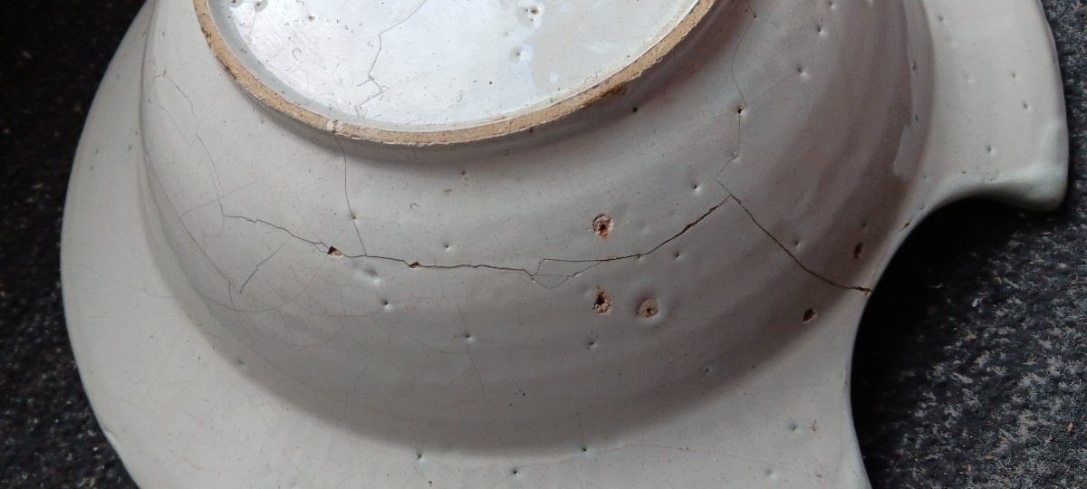 Shaving Dish - 18th Century-photo-4