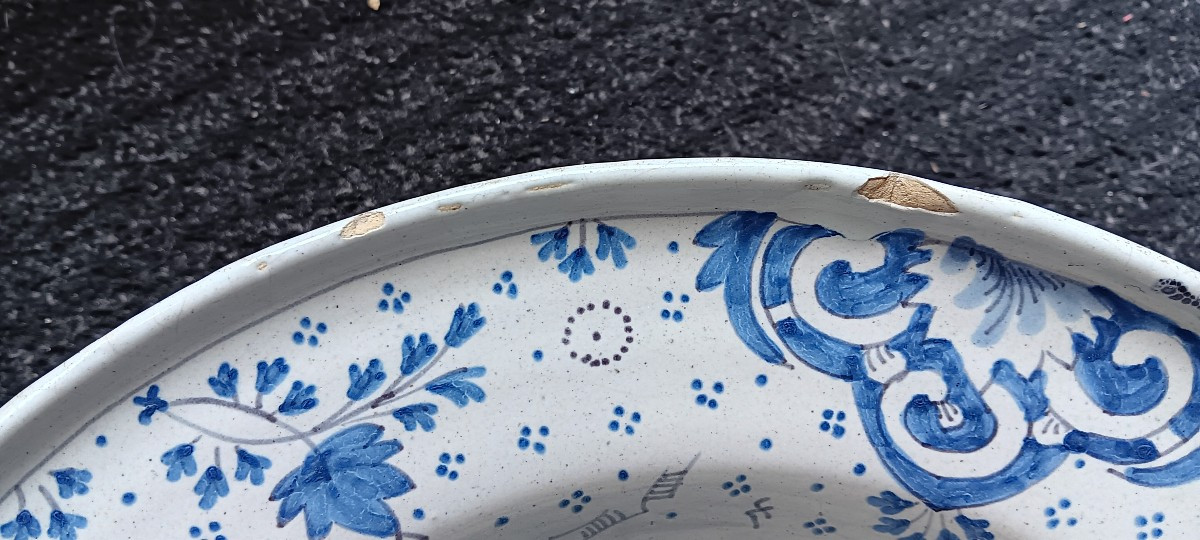 Shaving Dish - 18th Century-photo-2