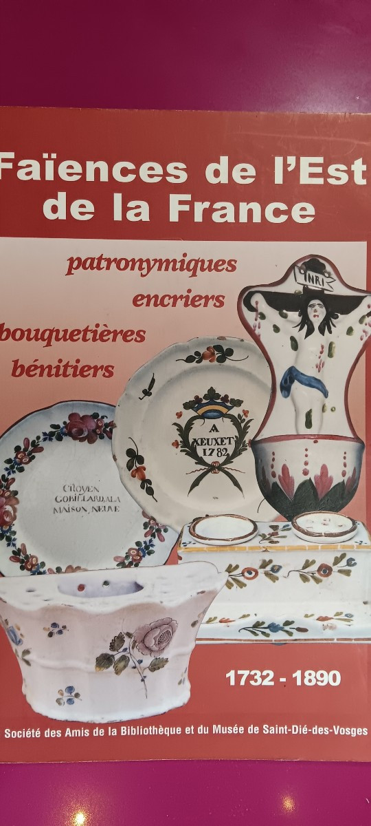 Argonne Earthenware Inkwell - Early 19th Century-photo-4