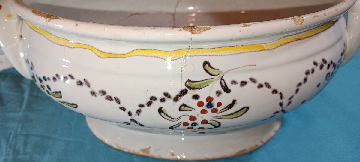 Soupière d'EPINAL - Fin XVIII, Début XIX siècle-photo-2