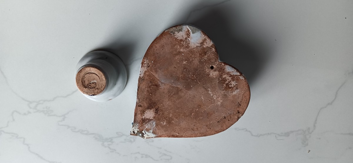 Encrier en faience  - Fin XVIII, Début XIX siècle-photo-4