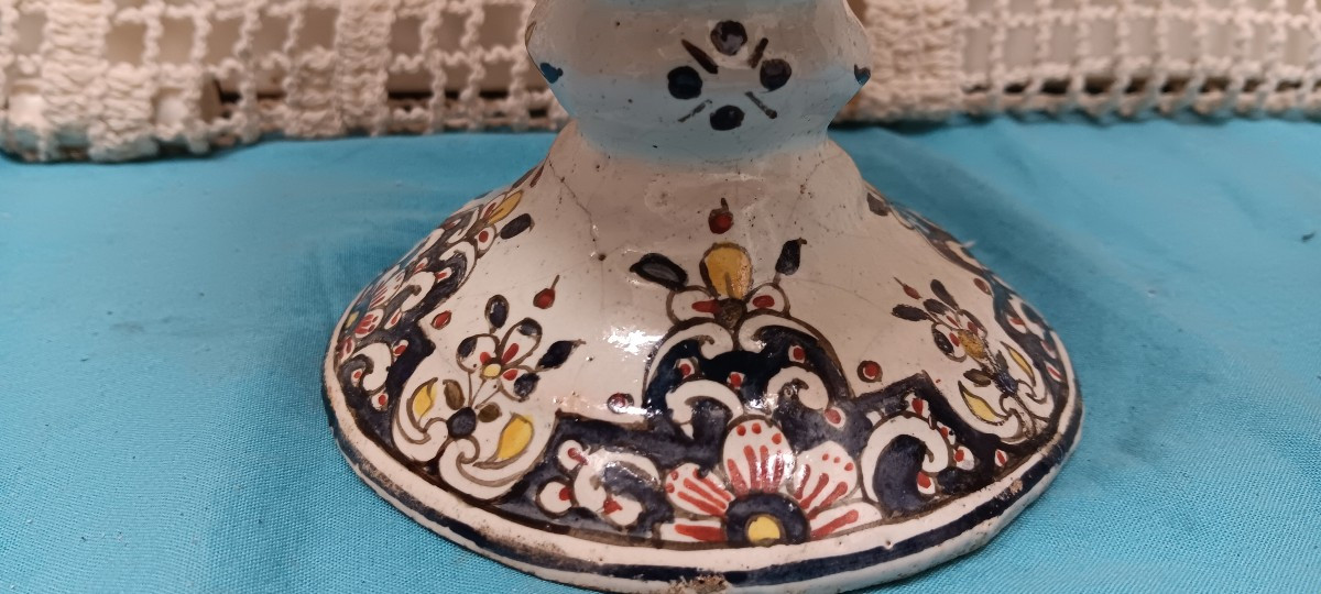 Ewer In The Shape Of A Helmet Bearing The Coat Of Arms Of Rouen - 18th Century-photo-4