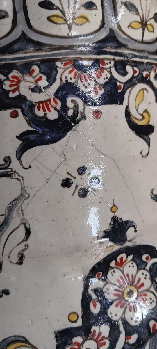 Ewer In The Shape Of A Helmet Bearing The Coat Of Arms Of Rouen - 18th Century-photo-5