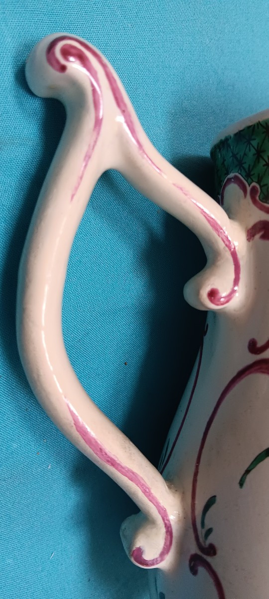 Cafetière/verseuse de STRASBOURG signée HANNONG - XVIII siècle-photo-4