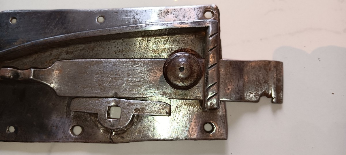 Grand loquet fer forgé - XVIII siècle-photo-1