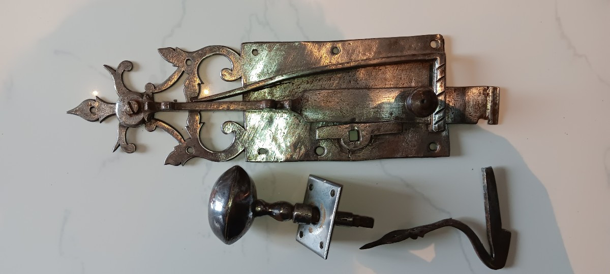 Grand loquet fer forgé - XVIII siècle