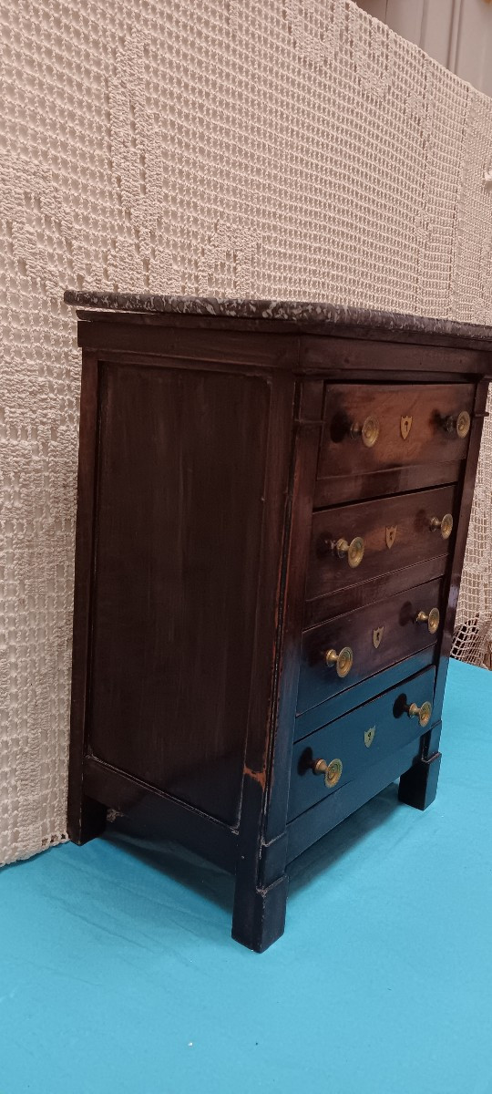 Four-drawer Cabinet - 19th Century-photo-2