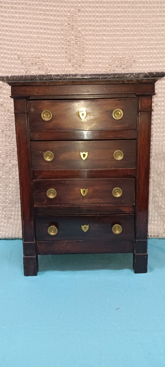 Four-drawer Cabinet - 19th Century