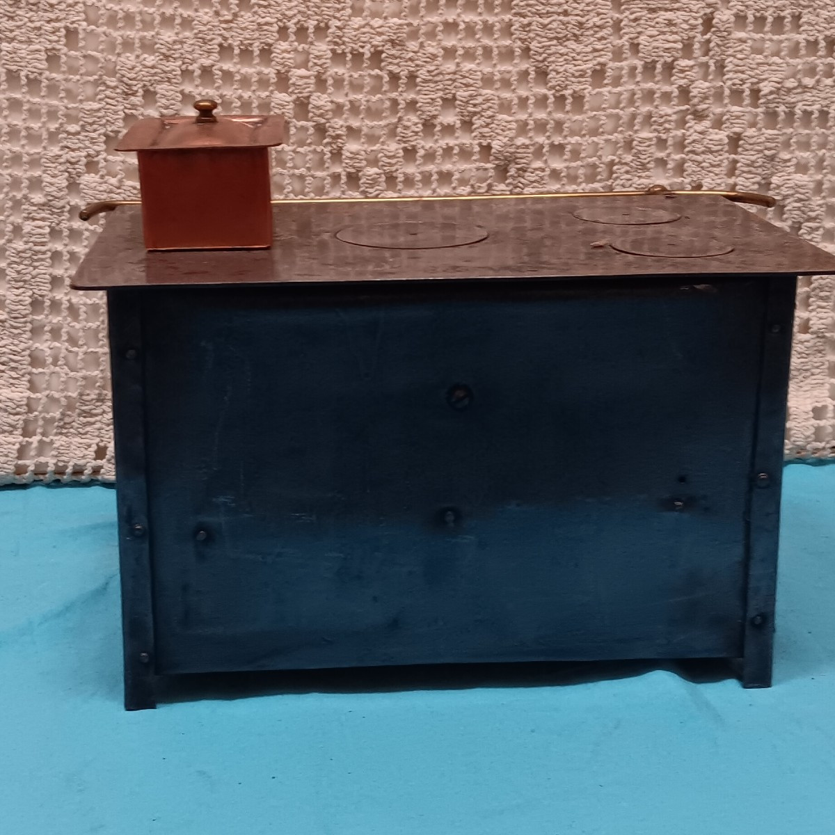 Cuisinière de poupée en tôle-photo-4