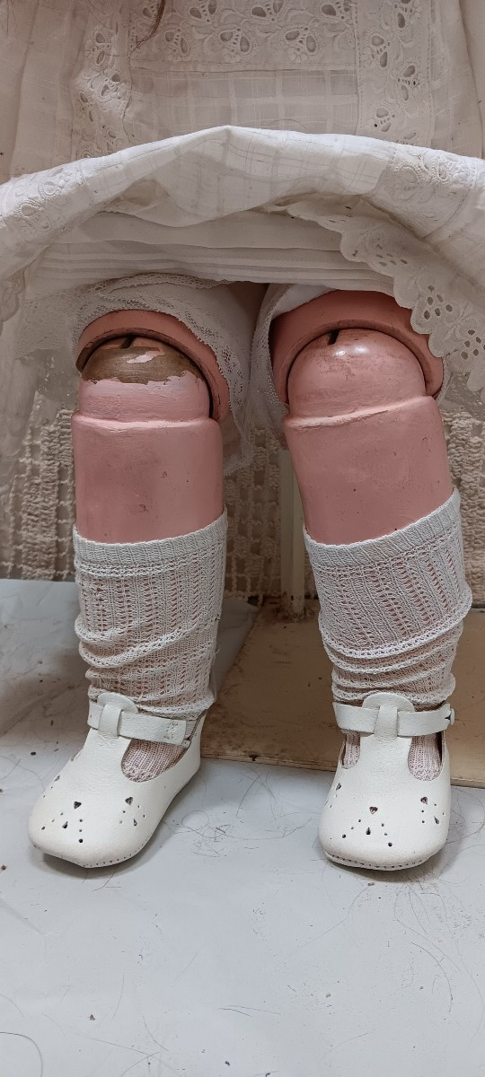 Simon And Halbig Doll, Mold 1078, Size 14 - 75 Cm-photo-1