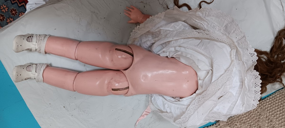 Simon And Halbig Doll, Mold 1078, Size 14 - 75 Cm-photo-4