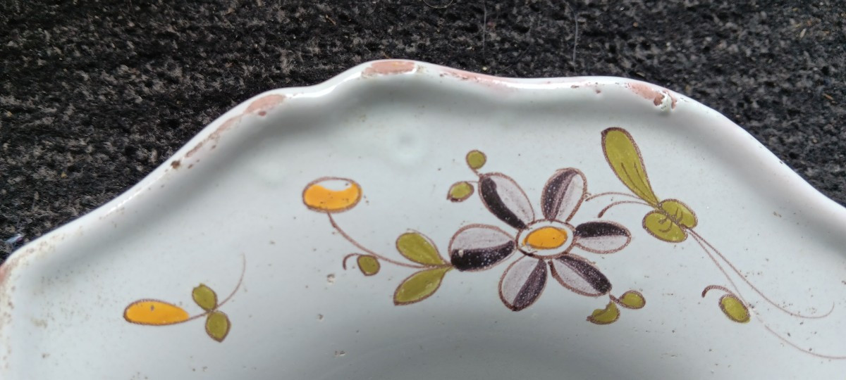 Plat à barbe  - XVIII siècle-photo-3