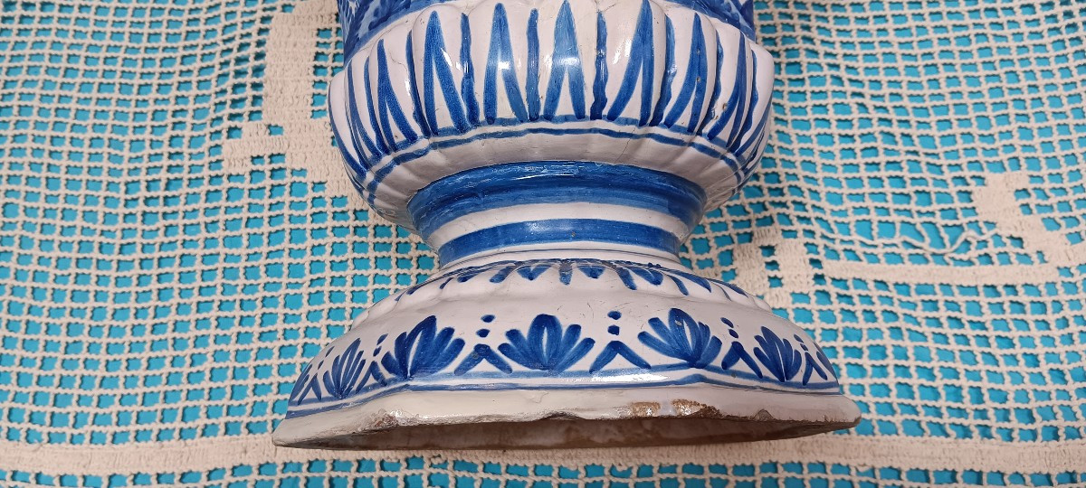 Cache pot de Nevers - XVIII siècle-photo-4