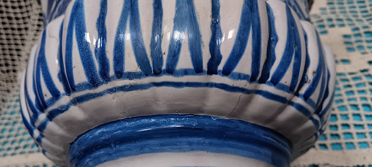 Cache pot de Nevers - XVIII siècle-photo-5