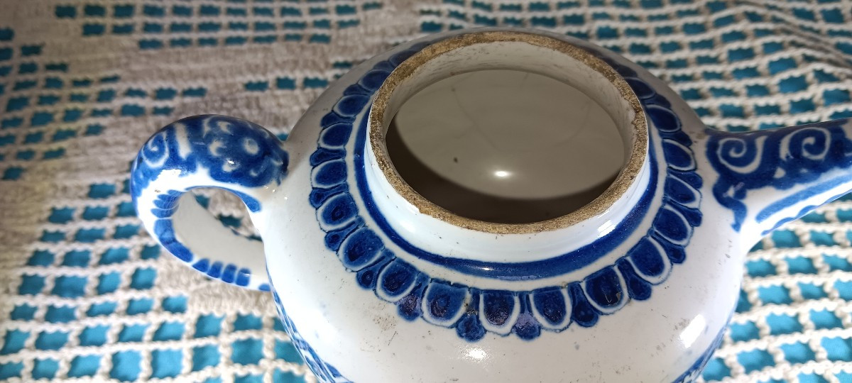 Earthenware Sick Duck - Early 18th Century-photo-6