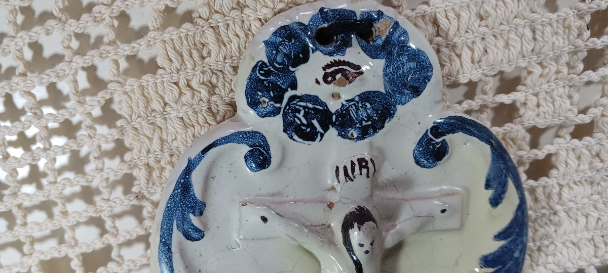 Bénitier de Nevers XVIII siècle-photo-3