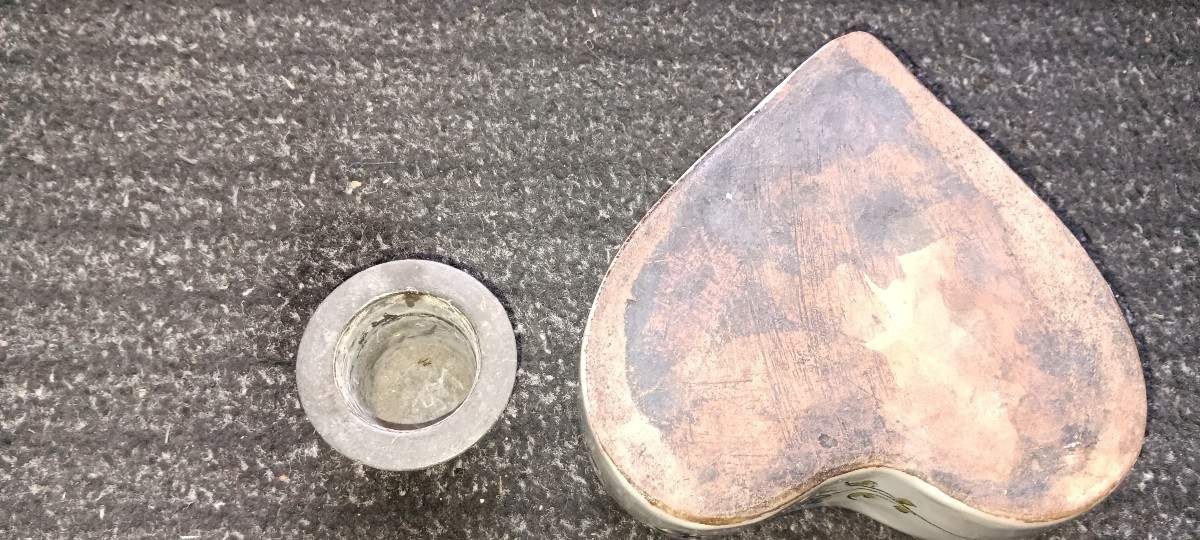 Encrier en faience  - Fin XVIII, Début XIX siècle-photo-1