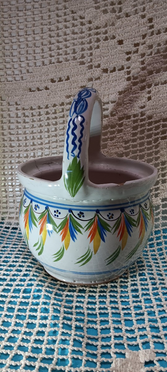 Saint-clément Earthenware Couvot - 19th Century-photo-2